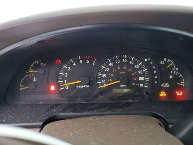 5TBBN441X2S269376 - 2002 TOYOTA TUNDRA ACCESS CAB SR5 MAROON photo 9