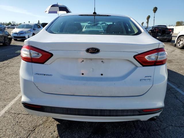 3FA6P0HR6DR279362 - 2013 FORD FUSION SE WHITE photo 6