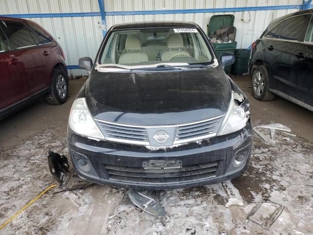 3N1BC11E88L433180 - 2008 NISSAN VERSA S BLACK photo 5