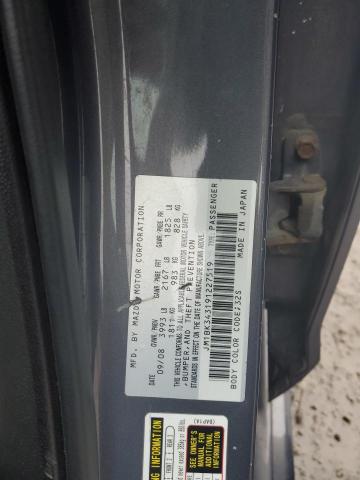 JM1BK343191227519 - 2009 MAZDA 3 S GRAY photo 12