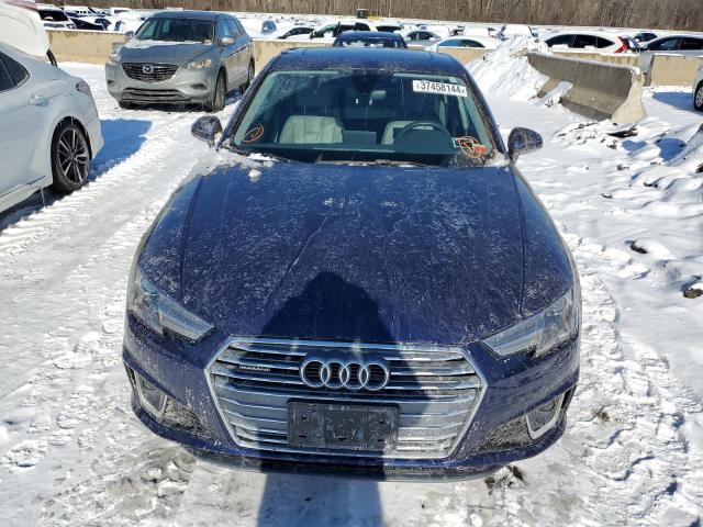 WAUDNAF45KN019276 - 2019 AUDI A4 PREMIUM BLUE photo 5