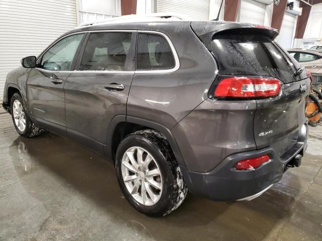 1C4PJMDS5HW634539 - 2017 JEEP CHEROKEE LIMITED GRAY photo 2