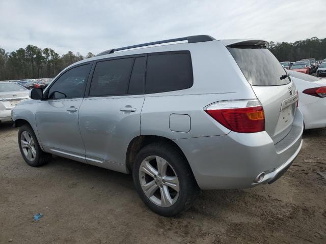 5TDZK3EH8AS005351 - 2010 TOYOTA HIGHLANDER SILVER photo 2