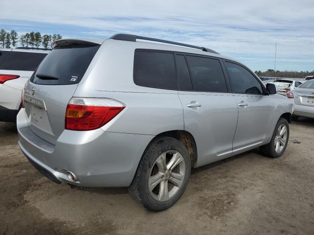 5TDZK3EH8AS005351 - 2010 TOYOTA HIGHLANDER SILVER photo 3