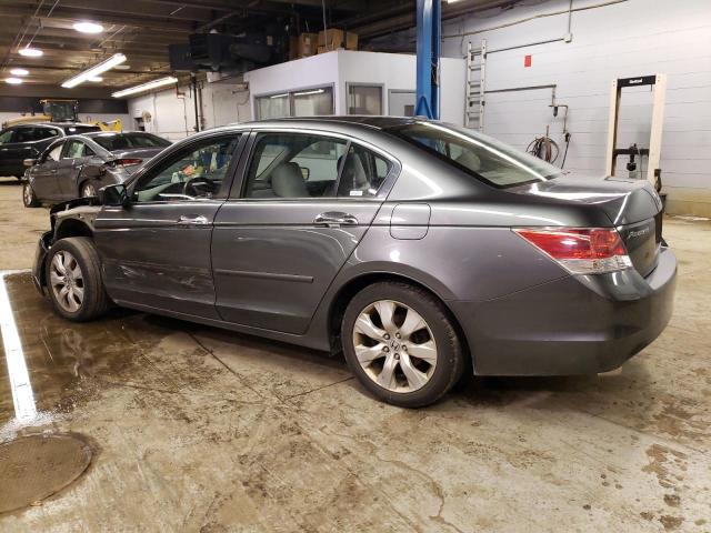 1HGCP368X8A052489 - 2008 HONDA ACCORD EXL GRAY photo 2