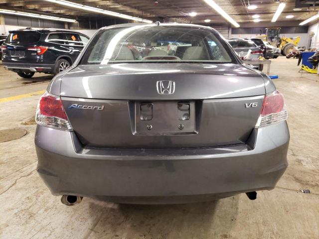 1HGCP368X8A052489 - 2008 HONDA ACCORD EXL GRAY photo 6