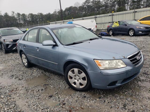 5NPET46C39H547057 - 2009 HYUNDAI SONATA GLS BLUE photo 4