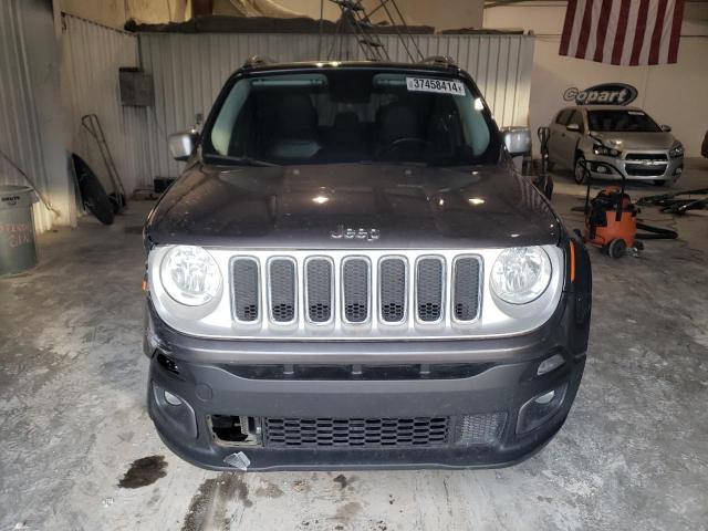 ZACCJBDT1GPD30888 - 2016 JEEP RENEGADE LIMITED GRAY photo 5