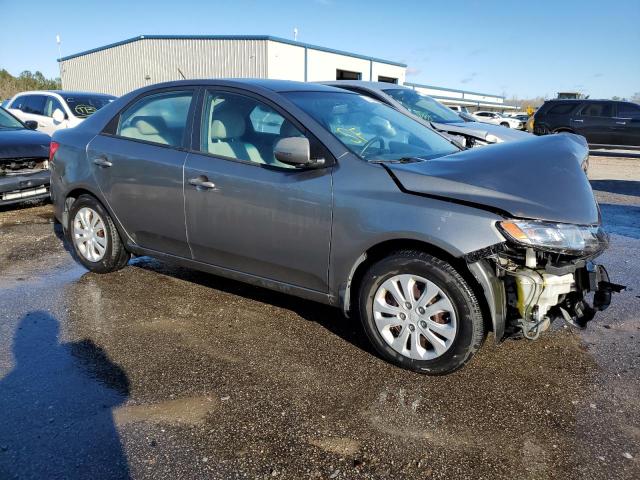 KNAFU4A21C5618101 - 2012 KIA FORTE EX GRAY photo 4