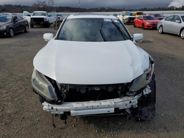 1HGCR3F84EA040103 - 2014 HONDA ACCORD EXL WHITE photo 5