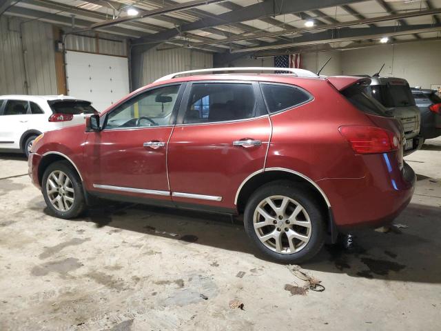 JN8AS5MV6DW644286 - 2013 NISSAN ROGUE S RED photo 2