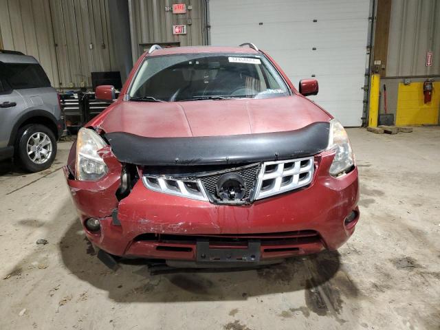 JN8AS5MV6DW644286 - 2013 NISSAN ROGUE S RED photo 5