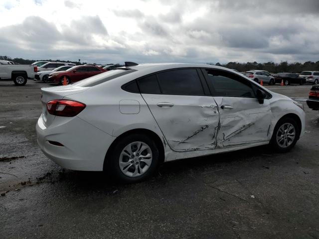 1G1BC5SMXK7129749 - 2019 CHEVROLET CRUZE LS WHITE photo 3