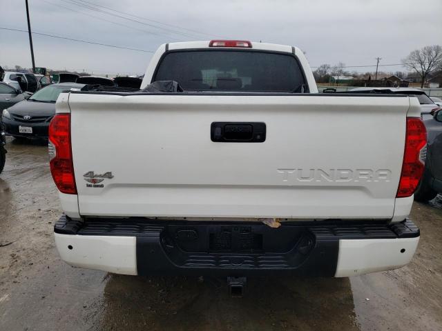 5TFAW5F17EX327266 - 2014 TOYOTA TUNDRA CREWMAX PLATINUM WHITE photo 6