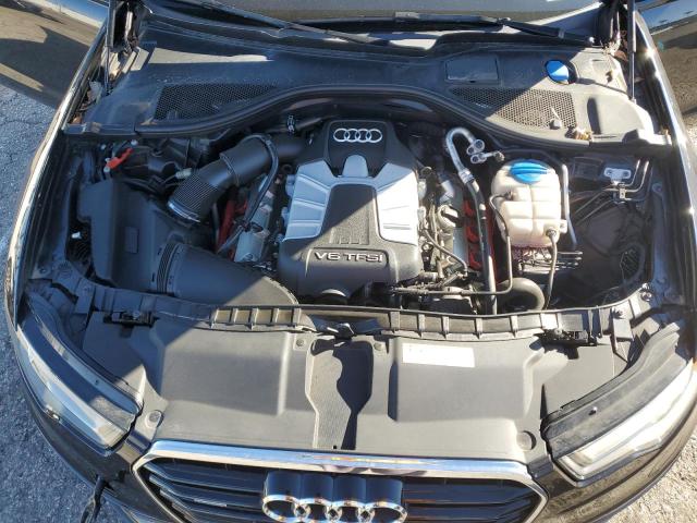 WAUHGAFCXEN047078 - 2014 AUDI A6 PRESTIGE BLACK photo 11