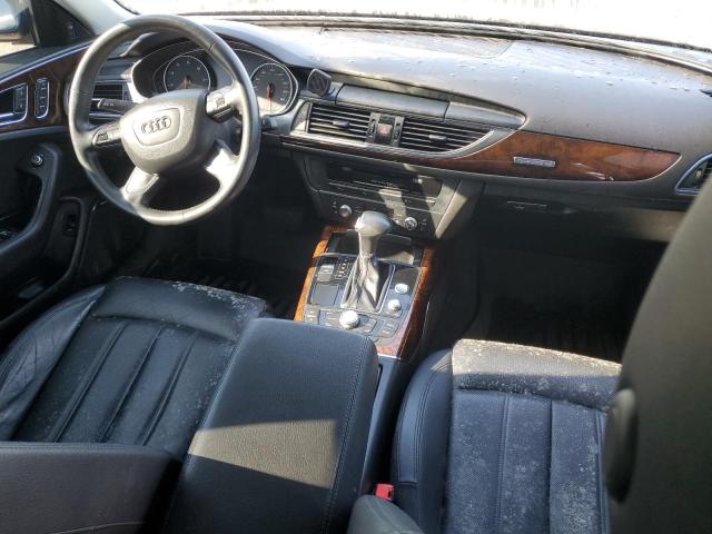 WAUHGAFCXEN047078 - 2014 AUDI A6 PRESTIGE BLACK photo 8