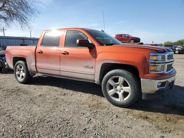 3GCUKREC6FG201117 - 2015 CHEVROLET SILVERADO K1500 LT ORANGE photo 4