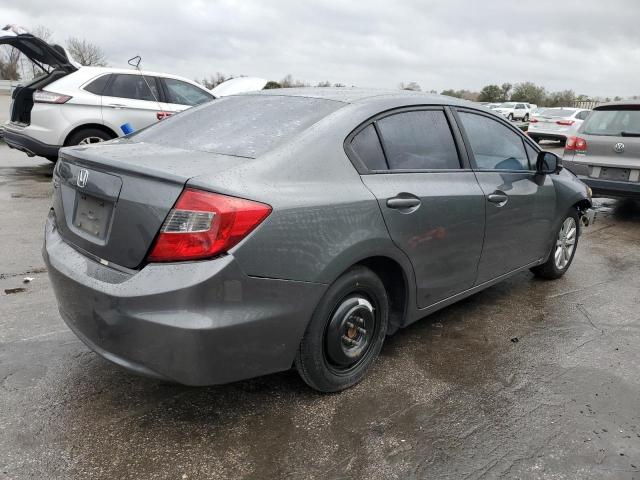 19XFB2F84CE108453 - 2012 HONDA CIVIC EX GRAY photo 3