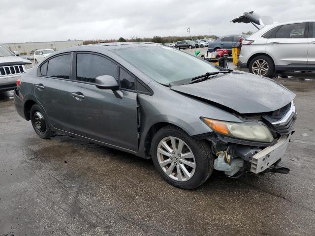 19XFB2F84CE108453 - 2012 HONDA CIVIC EX GRAY photo 4