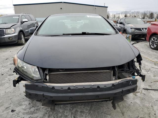 2HGFG3B54CH516766 - 2012 HONDA CIVIC LX BLACK photo 5