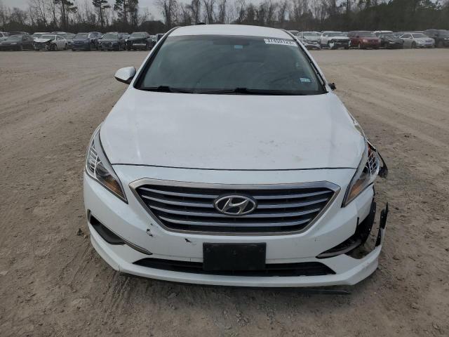 5NPE24AF0HH499486 - 2017 HYUNDAI SONATA WHITE photo 5