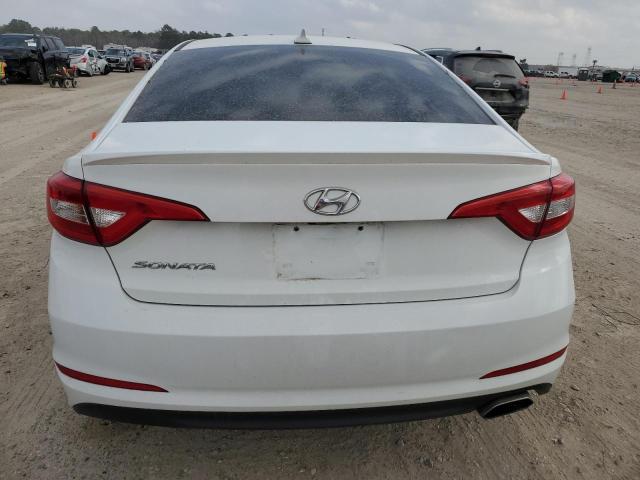 5NPE24AF0HH499486 - 2017 HYUNDAI SONATA WHITE photo 6