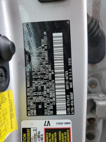 4T3BK3BB3EU098219 - 2014 TOYOTA VENZA LE SILVER photo 12