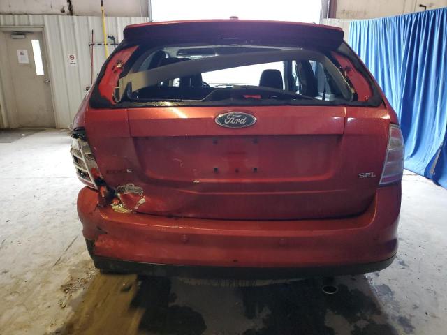 2FMDK38C17BA69120 - 2007 FORD EDGE SEL MAROON photo 6