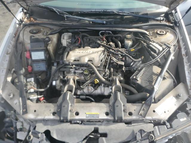 2G1WF52E329190537 - 2002 CHEVROLET IMPALA SILVER photo 11