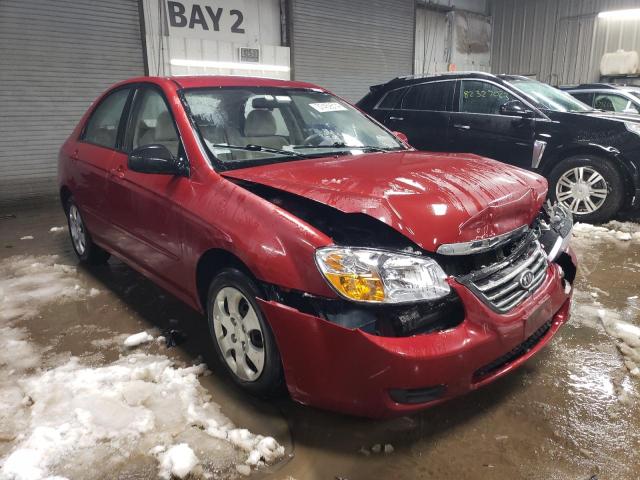 KNAFE222995612684 - 2009 KIA SPECTRA EX RED photo 4