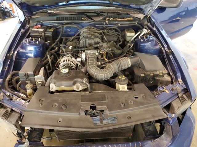 1ZVHT80N085117075 - 2008 FORD MUSTANG BLUE photo 11