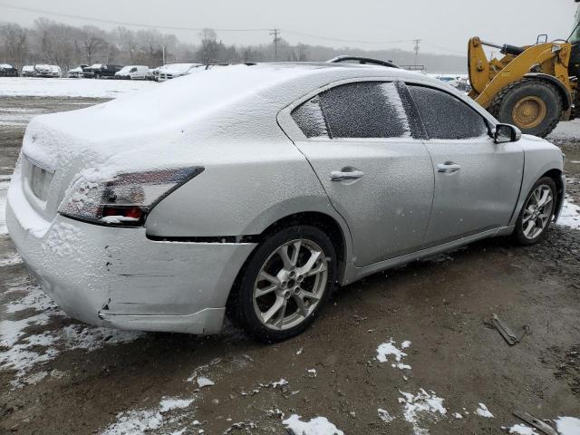 1N4AA5AP2EC494920 - 2014 NISSAN MAXIMA S SILVER photo 3