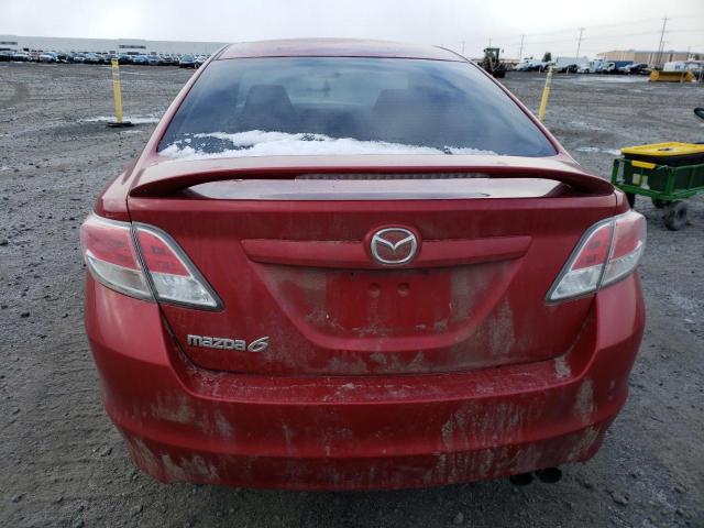 1YVHZ8CH3A5M17104 - 2010 MAZDA 6 I RED photo 6