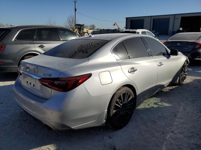 JN1FV7AP6JM460969 - 2018 INFINITI Q50 RED SPORT 400 GRAY photo 3