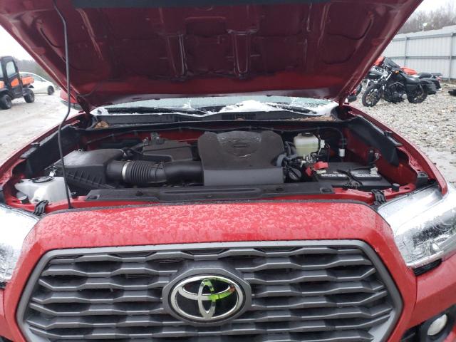 3TMCZ5AN2MM413521 - 2021 TOYOTA TACOMA DOUBLE CAB 红色 照片 11