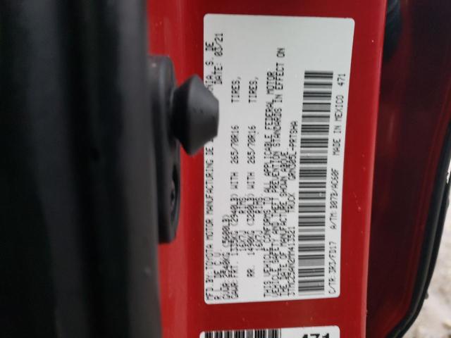 3TMCZ5AN2MM413521 - 2021 TOYOTA TACOMA DOUBLE CAB 红色 照片 12