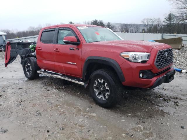 3TMCZ5AN2MM413521 - 2021 TOYOTA TACOMA DOUBLE CAB 红色 照片 4