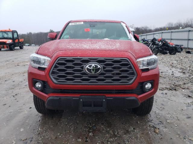 3TMCZ5AN2MM413521 - 2021 TOYOTA TACOMA DOUBLE CAB 红色 照片 5