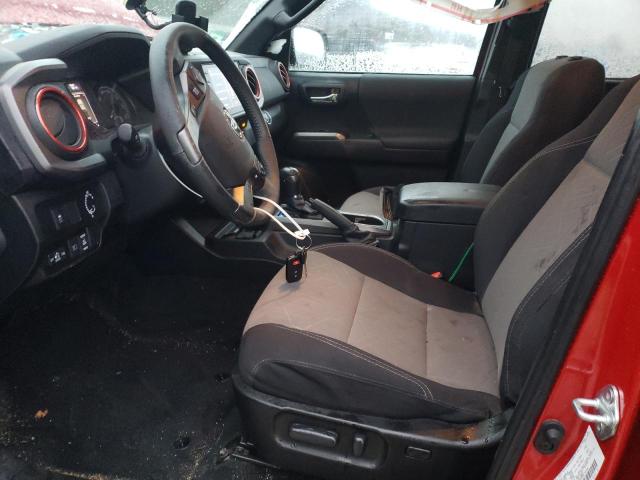 3TMCZ5AN2MM413521 - 2021 TOYOTA TACOMA DOUBLE CAB 红色 照片 7