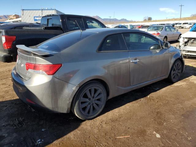 KNAFW6A31C5482258 - 2012 KIA FORTE SX GRAY photo 3