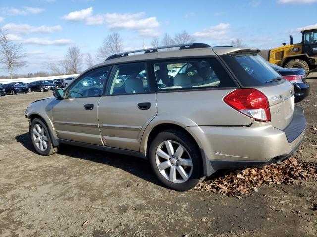 4S4BP61C087305514 - 2008 SUBARU OUTBACK 2.5I GOLD photo 2