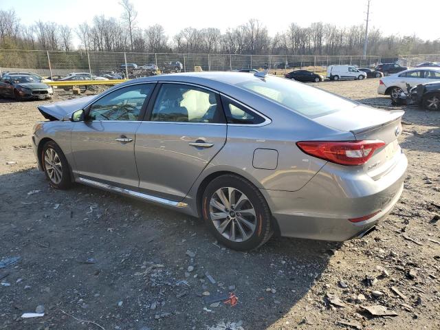 5NPE34AF4GH374115 - 2016 HYUNDAI SONATA SPORT SILVER photo 2