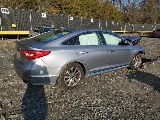 5NPE34AF4GH374115 - 2016 HYUNDAI SONATA SPORT SILVER photo 3