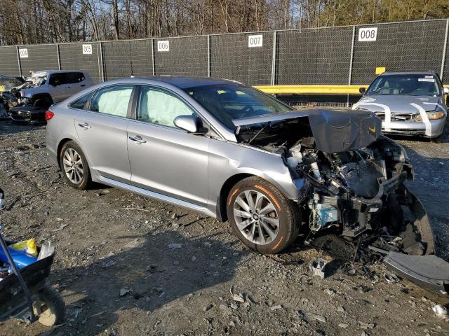 5NPE34AF4GH374115 - 2016 HYUNDAI SONATA SPORT SILVER photo 4