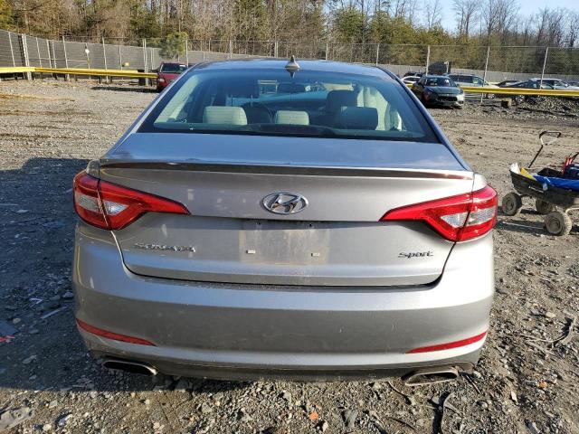 5NPE34AF4GH374115 - 2016 HYUNDAI SONATA SPORT SILVER photo 6