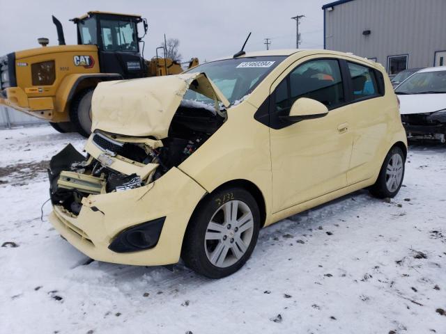 KL8CA6S92EC522670 - 2014 CHEVROLET SPARK LS YELLOW photo 1