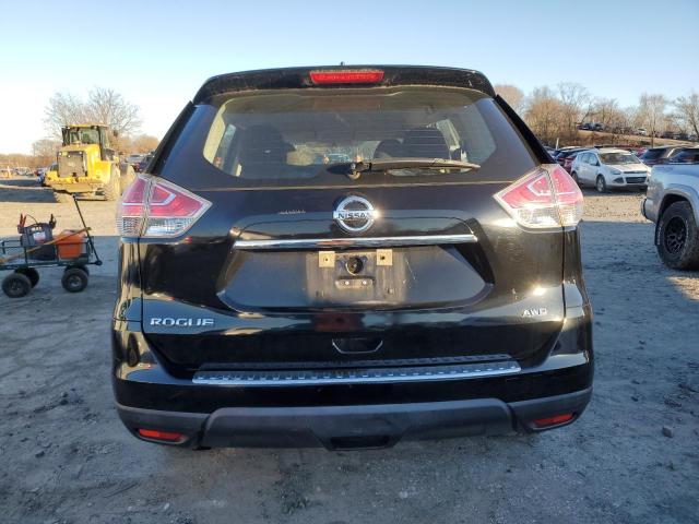 KNMAT2MV0FP560839 - 2015 NISSAN ROGUE S BLACK photo 6