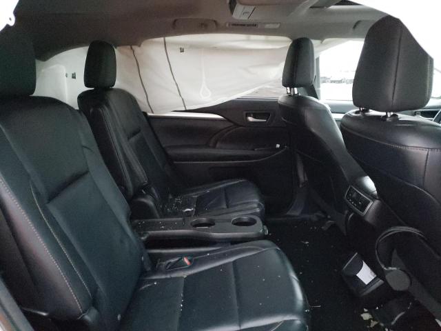 5TDJKRFH6ES022265 - 2014 TOYOTA HIGHLANDER XLE GRAY photo 10