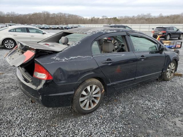 2HGFA1F9XAH504833 - 2010 HONDA CIVIC EXL შავი ფოტო 3