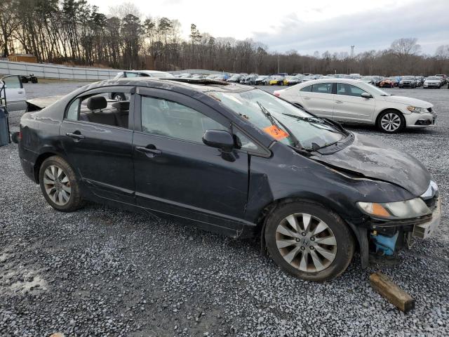 2HGFA1F9XAH504833 - 2010 HONDA CIVIC EXL შავი ფოტო 4